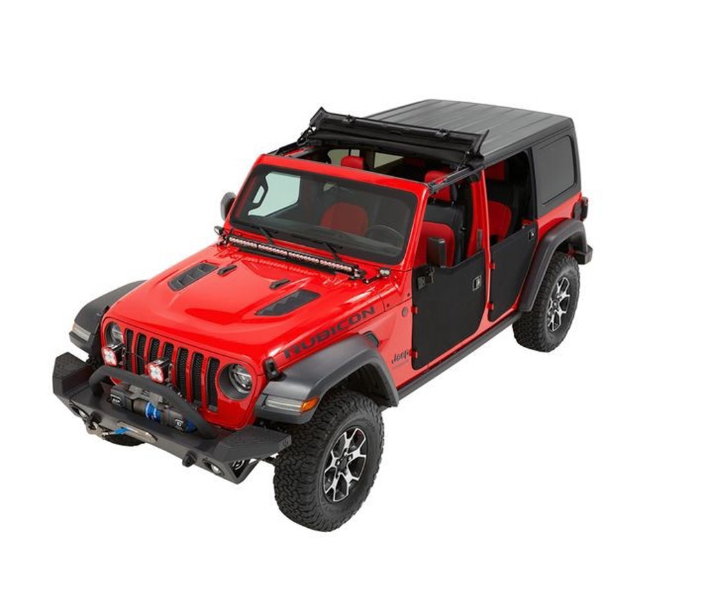 [BES52454-17] Bestop - Sunrider Hardtop 18- Jeep Wrangler Black Twill