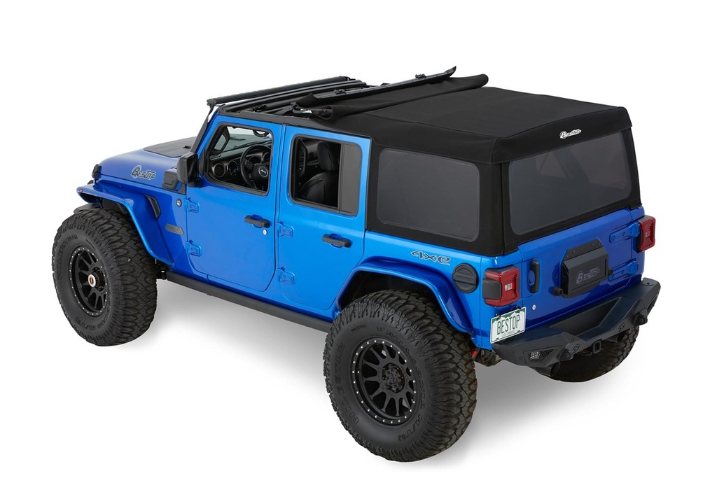 [BES54726-35] Bestop - 18- Jeep Wrangler JL Supertop Black Diamond