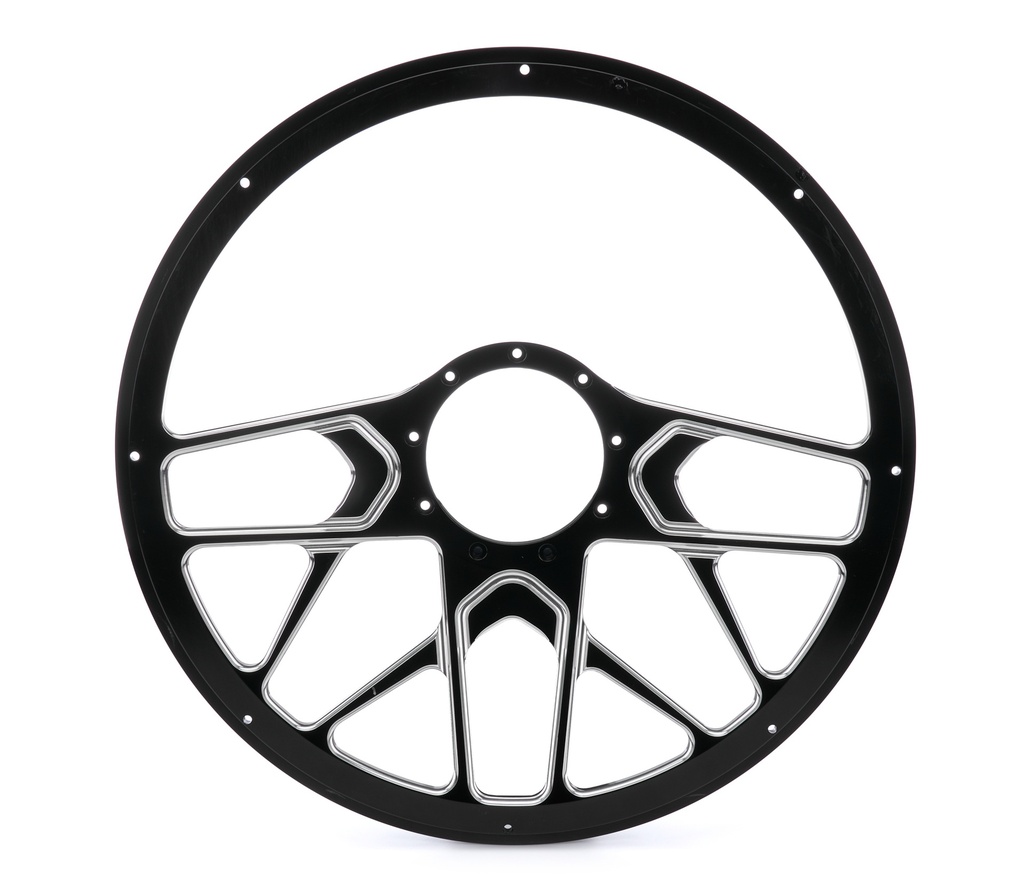 [BSPBC34107] Bsp - Steering Wheel 1/2 Wrap 15.5In Redline Black