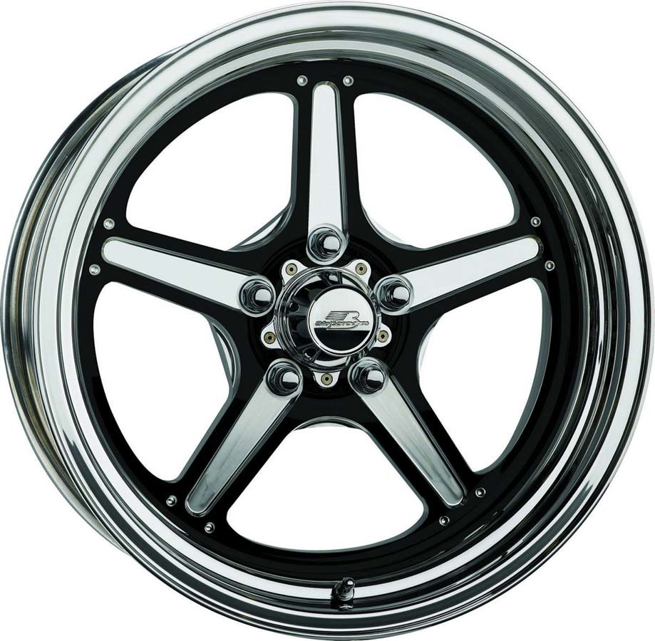 [BSPBRS035806155N] Billet Specialties - Street Lite Wheel Black 15X8 5.5In Bs