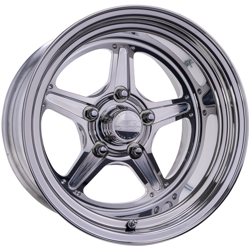 [BSPRS23510L6545] Billet Specialties - Street Lite Wheel 15X10 4.5 BS 5X4.5 BC