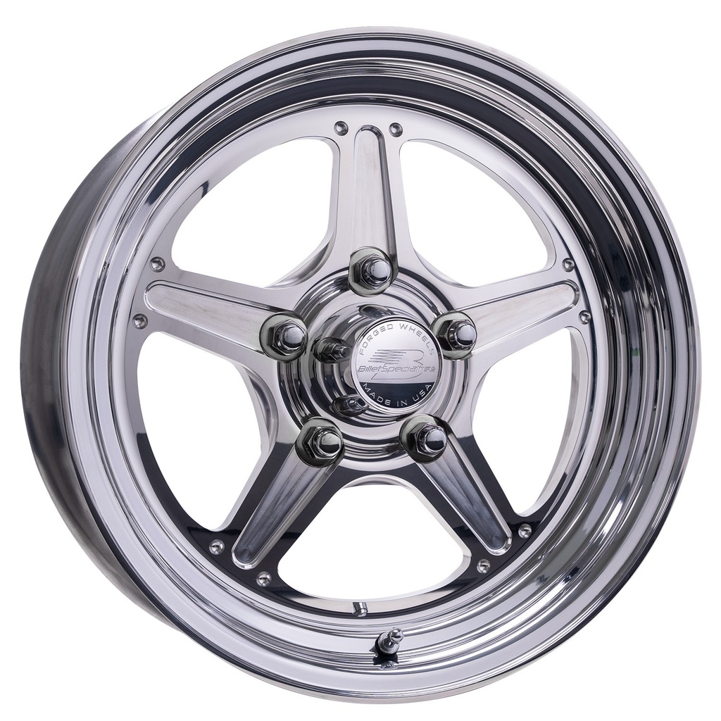 [BSPRS23535F6517] Billet Specialties - Street Lite Wheel 15X3.5 1.75BS 5X4.5 BC