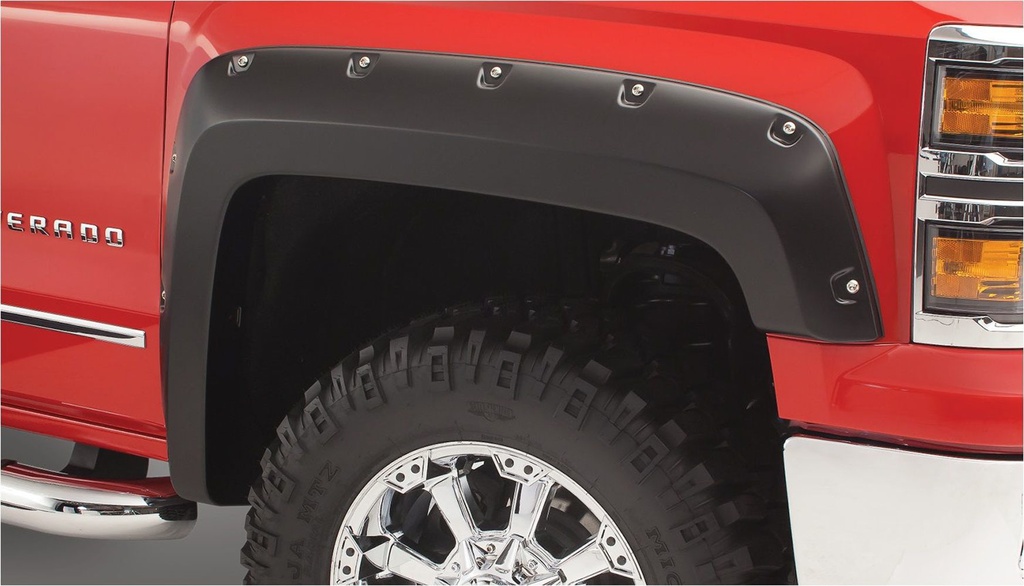 [BUS40942-02] Bushwacker - 07- Chevy Silverado Pocket Style Flares 4pc
