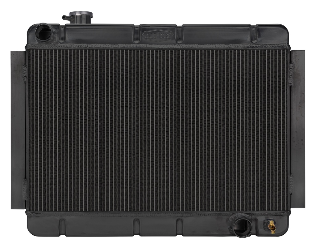[CCRCHE542B] Cold Case Radiators - 66-67 Chevelle Radiator Manual Trans Black