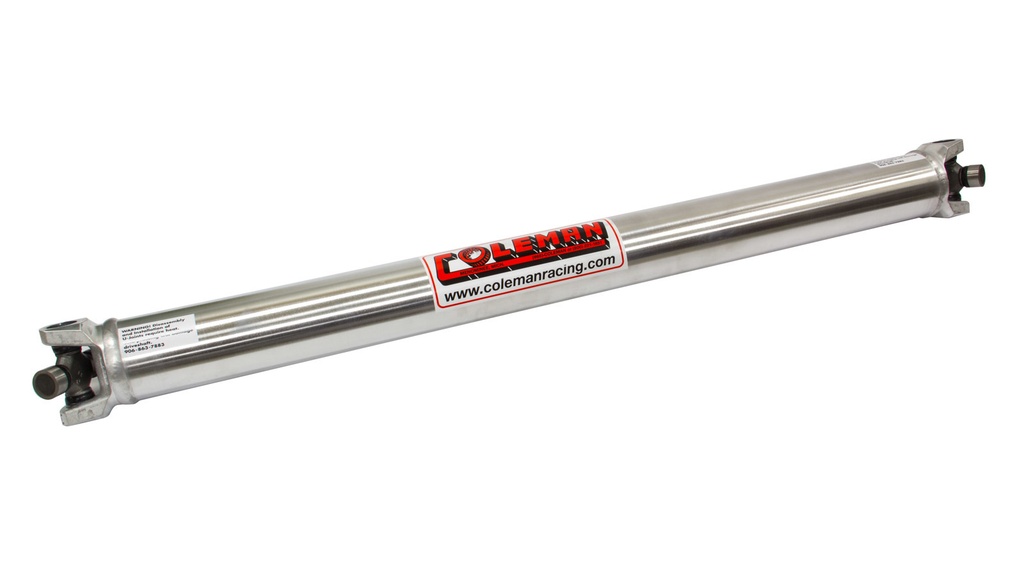 [COL16604] Coleman Racing Products - Alum. Driveshaft 36.5In.