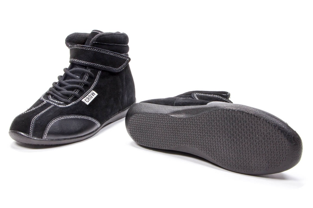 [CRW22950BK] Crow Safety Gear - Shoe Mid Top Black Size 9.5