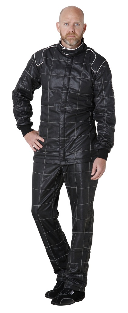 [CRW29014] Crow Safety Gear - Pants 2-Layer Proban Black Medium