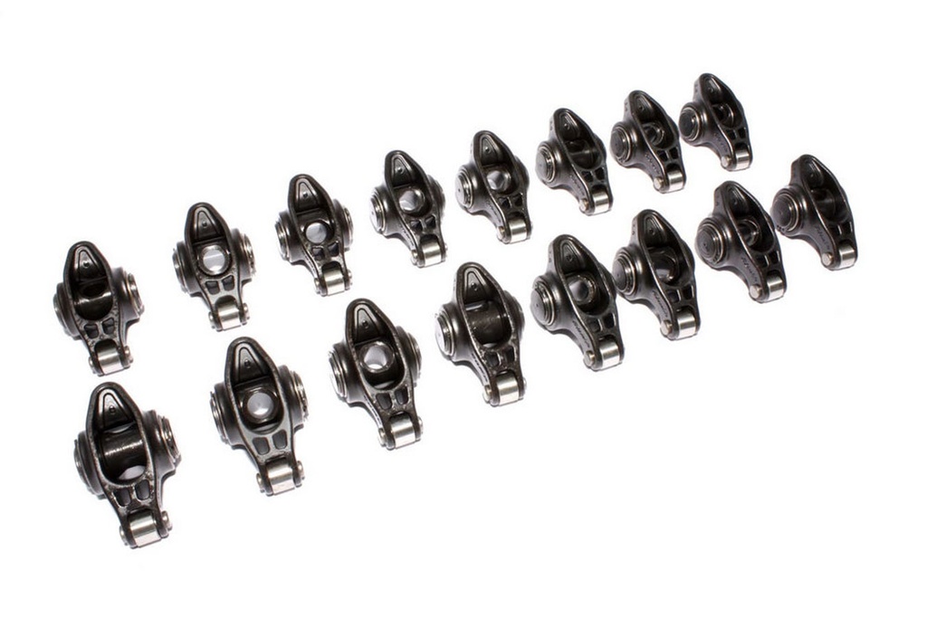 [COM1602-16] Comp Cams - SBC Rocker Arm Set - 1.6 Ratio 3/8 Stud