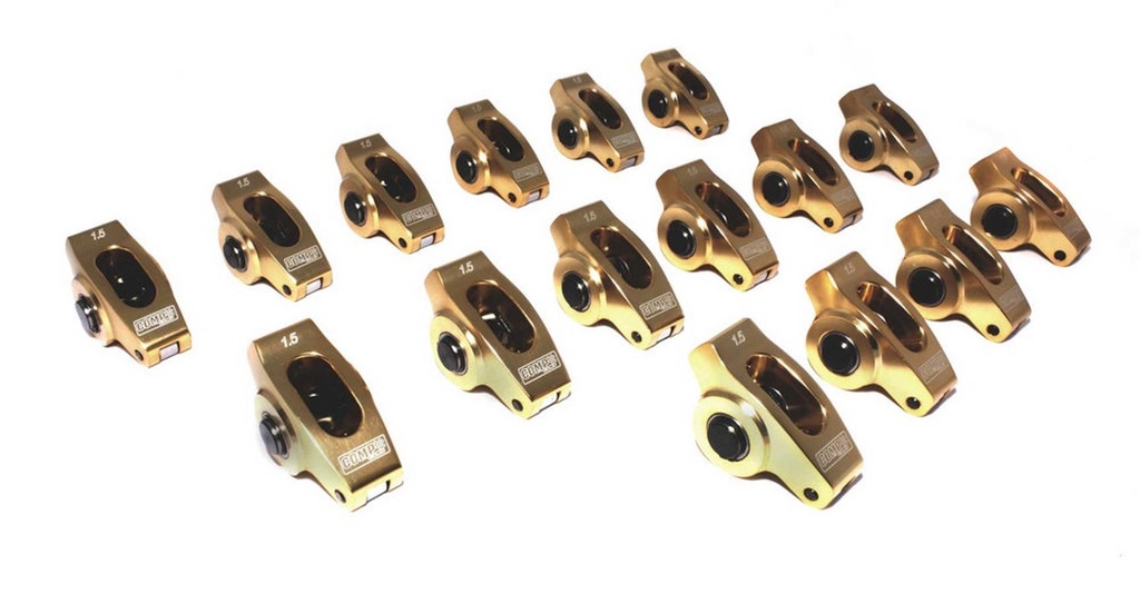 [COM19004-16] Comp Cams - SBC Ultra Gold R/A's - 1.5 Ratio 7/16 Stud