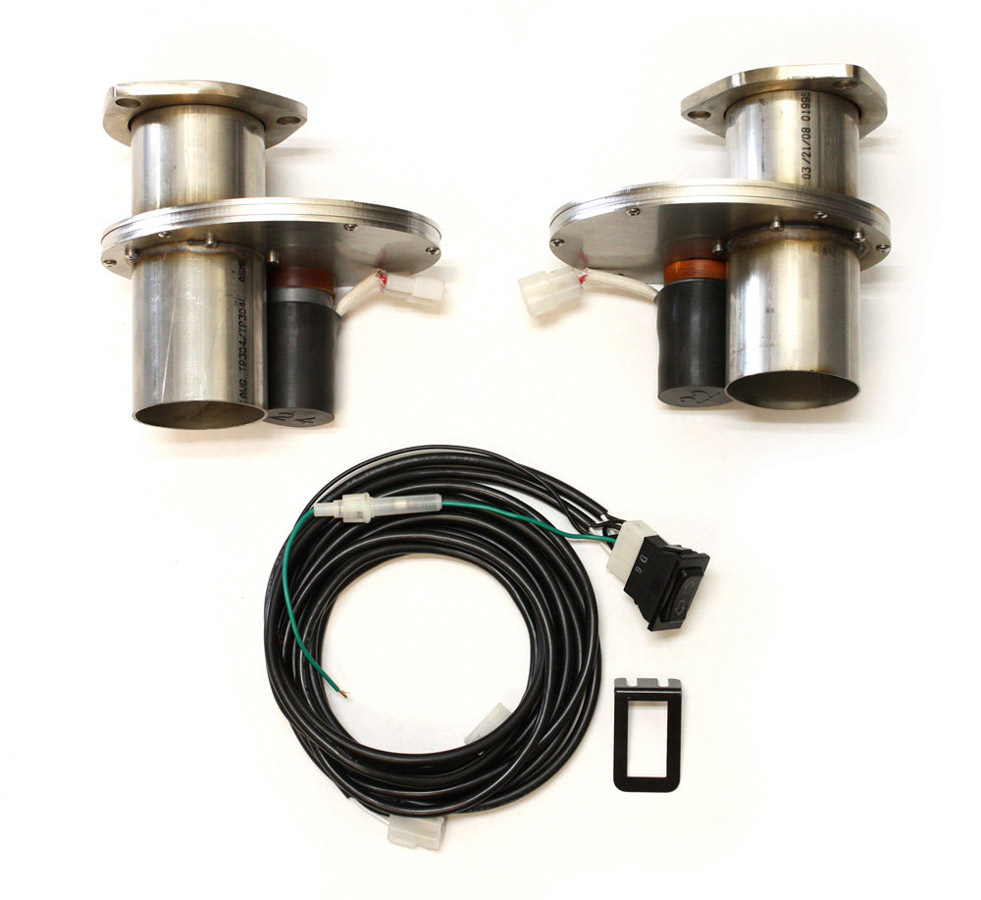 [DGHDEC250A] Dougs Headers - Electric Exhaust Cut-Outs - 2.50 (Pair)