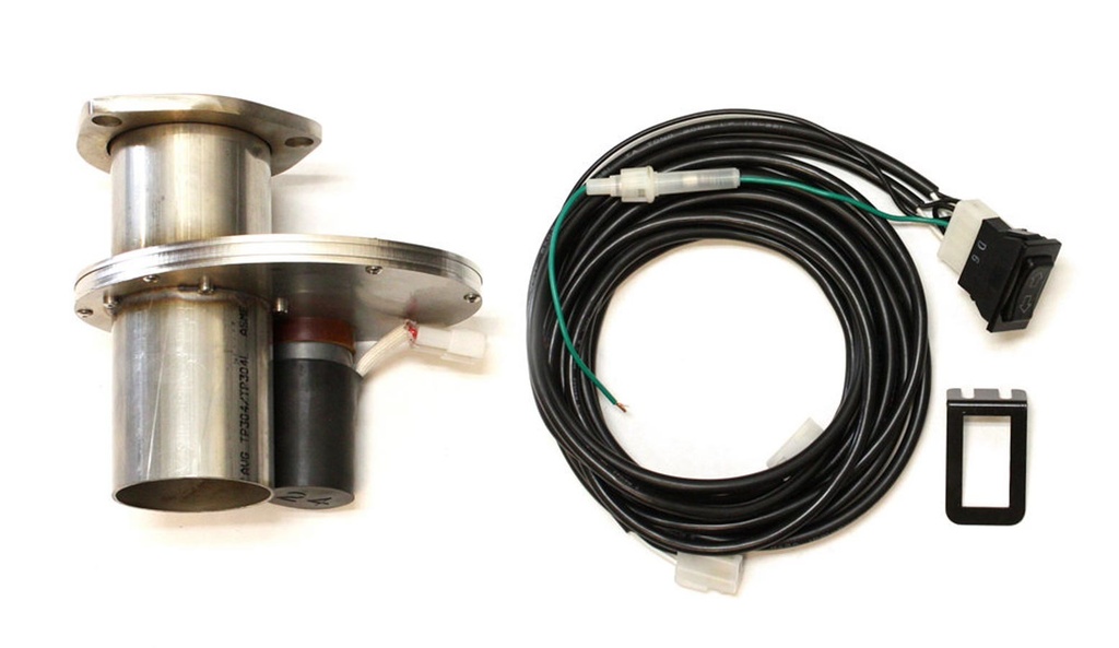 [DGHDEC300A-1] Dougs Headers - 3.0in Electric Cutout Electric (Single)