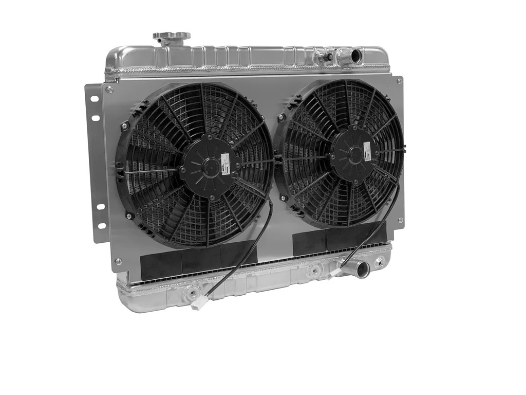 [DEW32-6139034A] Dewitts Radiator - Radiator W/Fans Chevelle LS 73-77 Auto Trans Raw