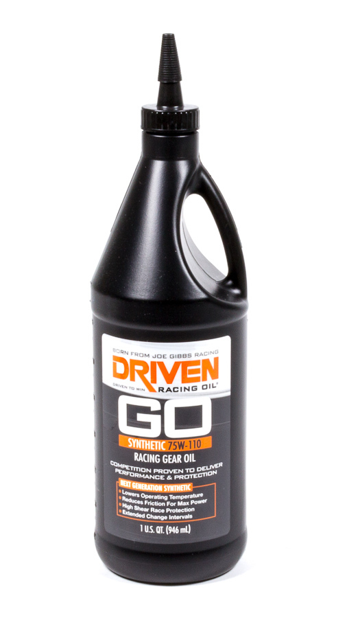 Driven Racing Oil - Gear Oil 75W110 Synthtc 1 Qt Bottle