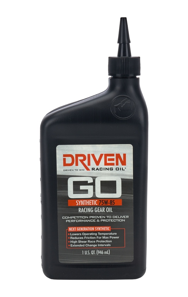 Driven Racing Oil - Racing Gear Oil 75w85 1 Qt Bottle Synthetic