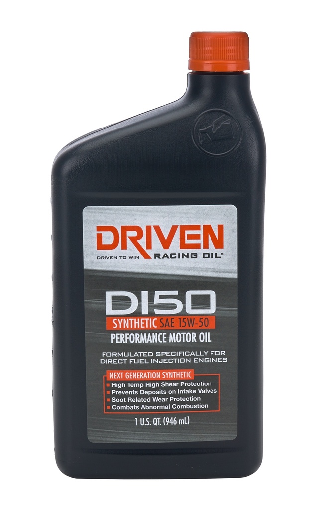 [JGP18506] Driven Racing Oil - DI50 15w50 Synthetic Oil 1 Quart