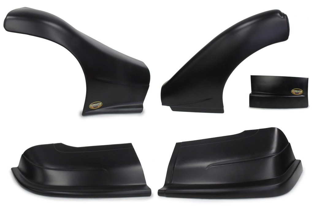[DOM2300-BK] Dominator Race Products - Dominator Late Model Nose Kit Black