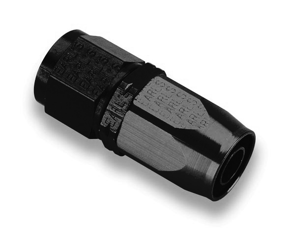 [EARAT300104ERL] Earls - #4 Auto-Fit Str Hose End Black