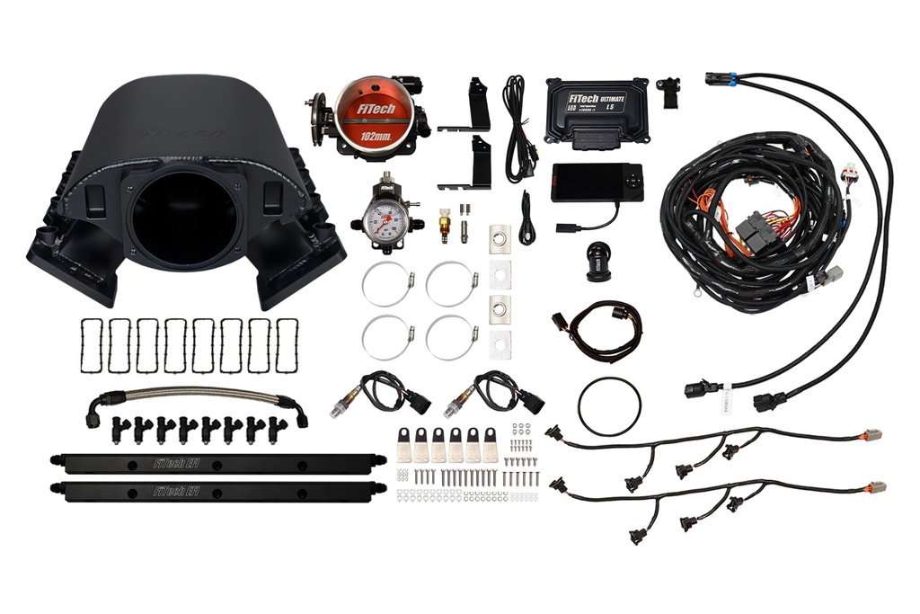 [FIT70093] FiTech Fuel Injection - Ultimate Rebel LS 1000HP EFI System W/Trans Cont