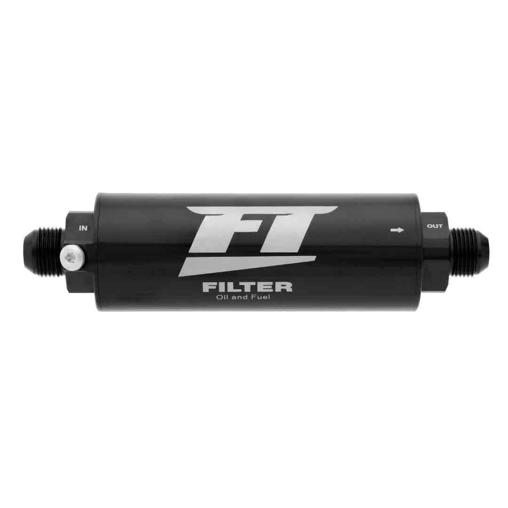 [FTH5012100573] Fueltech Usa - Ft Fuel/Oil Filter 12an W/1/8npt Port 60-Micron