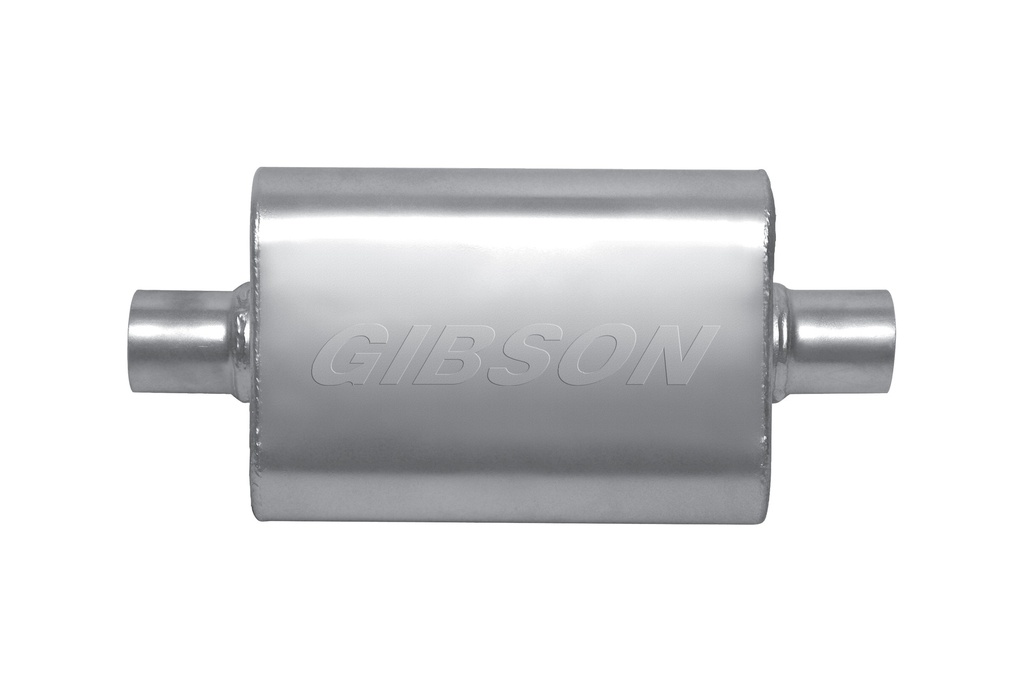 [GIBBM0102] Gibson Exhaust - Stainless Steel Muffler 3in Offset/Center