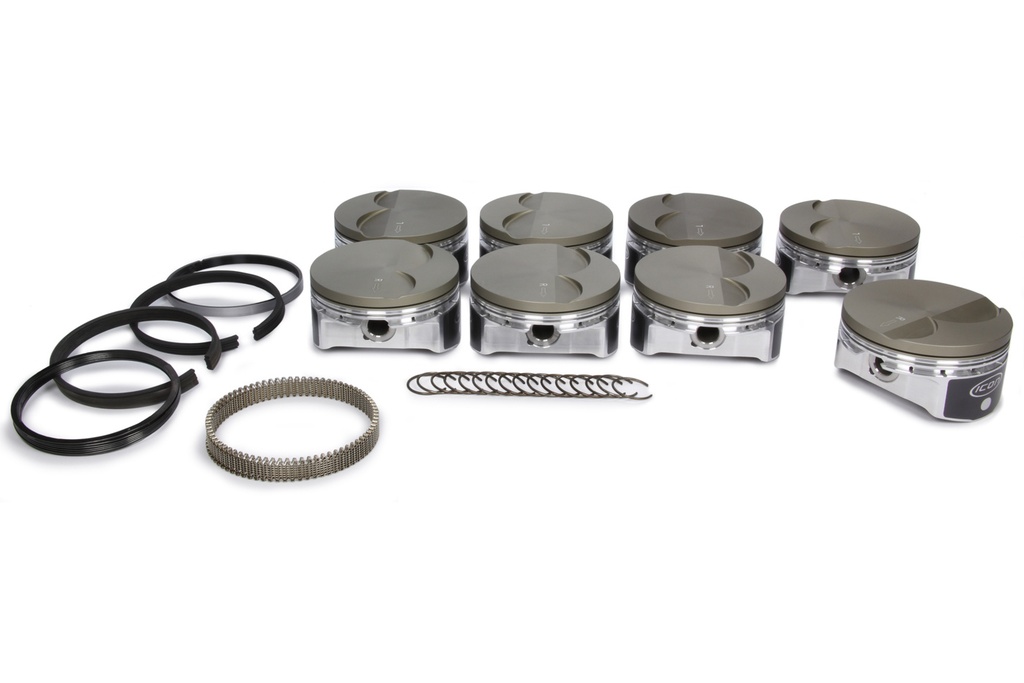 [ICNIC531CAKTS.030] Icon Pistons - LS 6.0L/6.2L FT Forged Piston/Ring Set 4.030