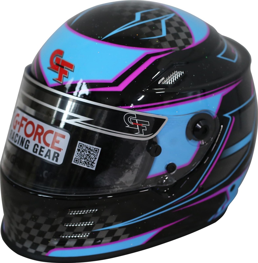 [GFR13005SMLBU] G-Force - Helmet Revo Graphics Sml Blue Sa2020