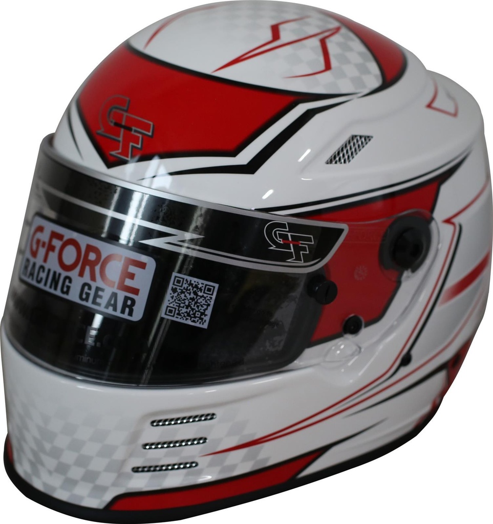 [GFR13005SMLRD] G-Force - Helmet Revo Graphics Sml Red Sa2020