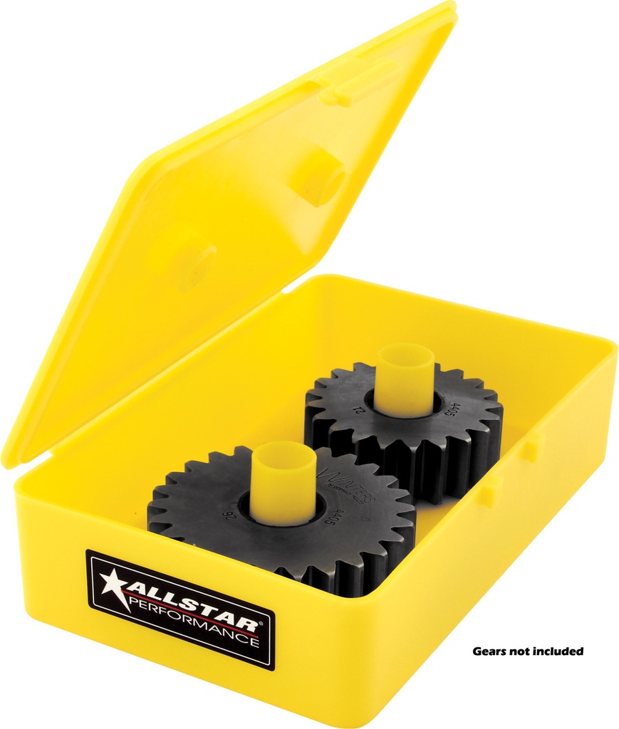 [ALL14352-10] Allstar Performance - QC Gear Tote Plastic Yellow Midget