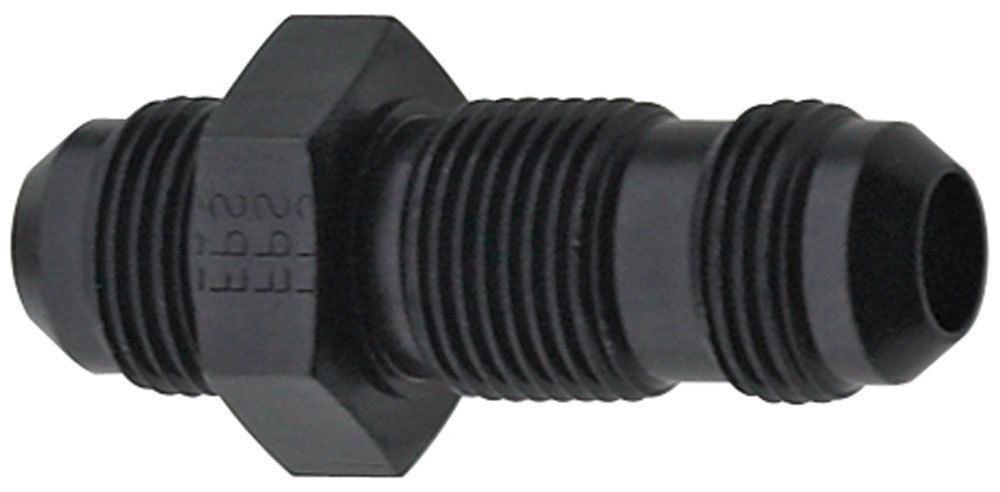 [FRG483216-BL] Fragola - Str Bulkhead Fitting #16 Black
