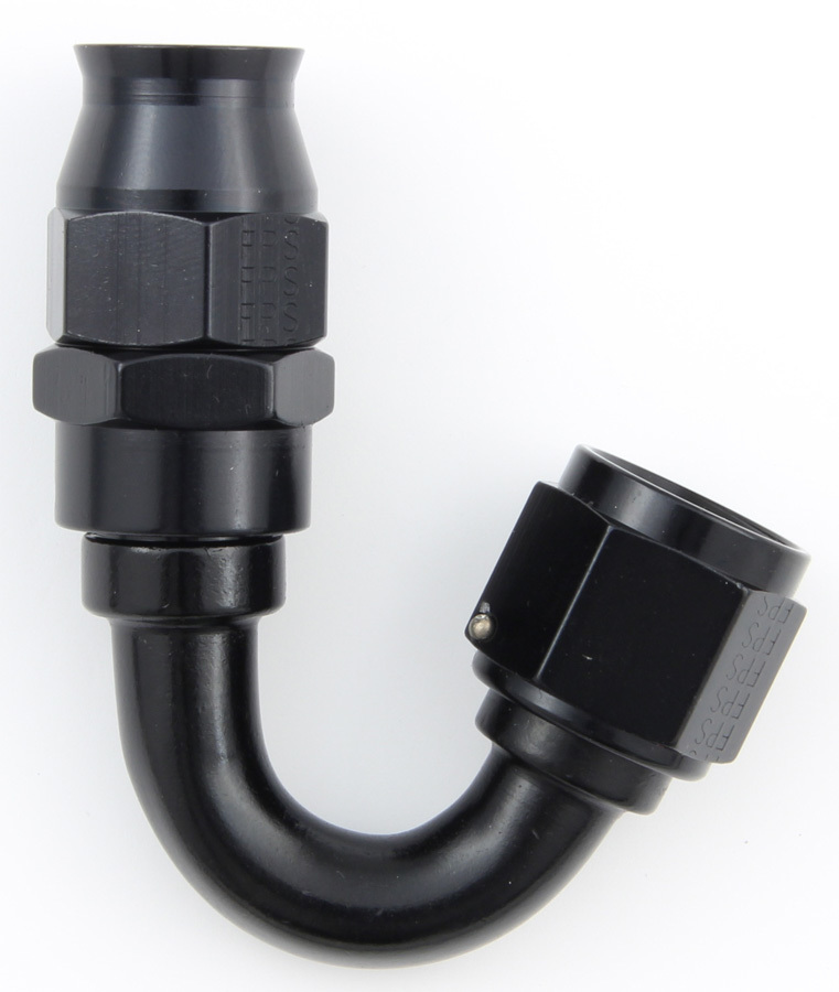 [FRG681508-BL] Fragola - Hose Fitting #8 150 Deg Ptfe Black