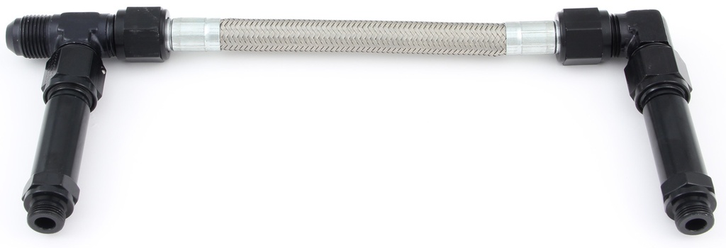 [FRG920027-BL] Fragola - #8 Pro Stock Fuel Line Kit Demon Black