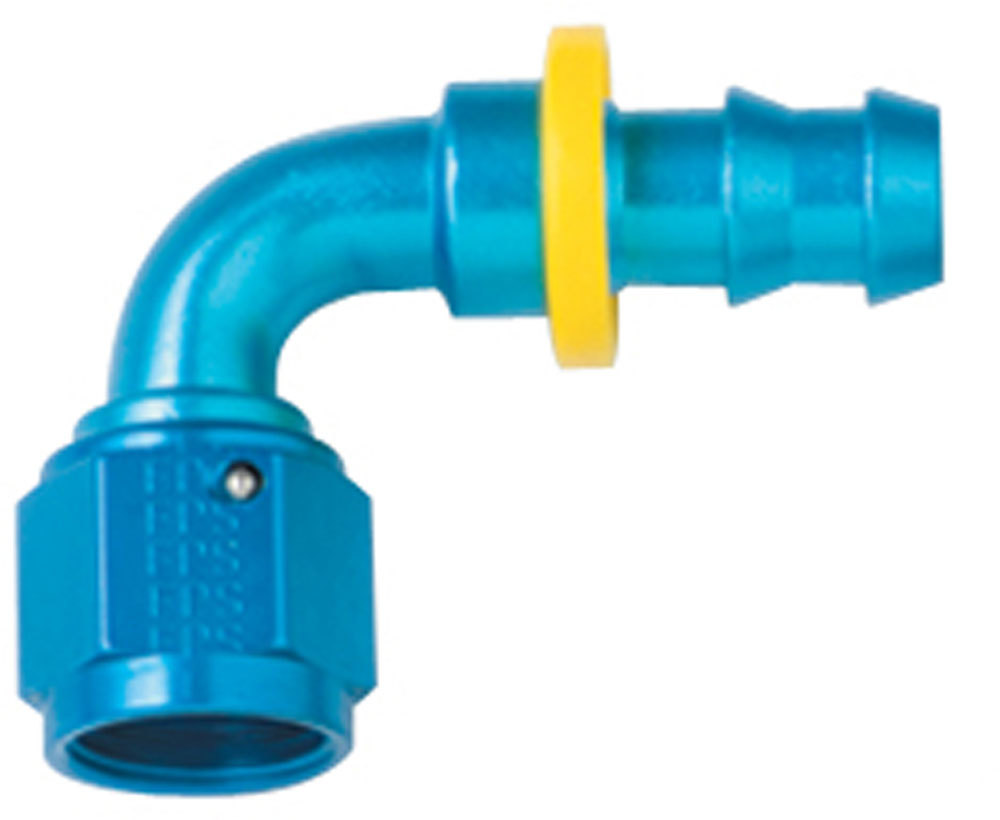 [FRG209006] Fragola - Hose Fitting #6 90 Deg Push Lock