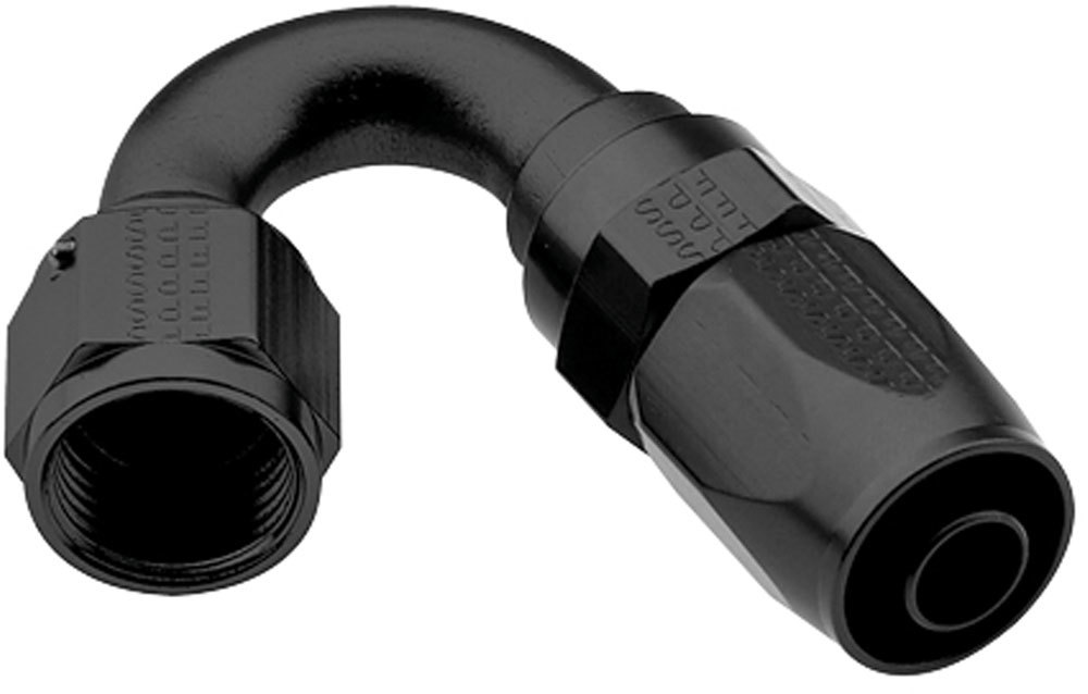 [FRG231512-BL] Fragola - Hose Fitting #12 150 Deg Pro-Flow Black