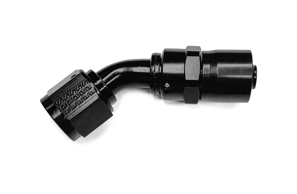 [FRG3104506] Fragola - #6 45-Deg Crimp Hose Fitting
