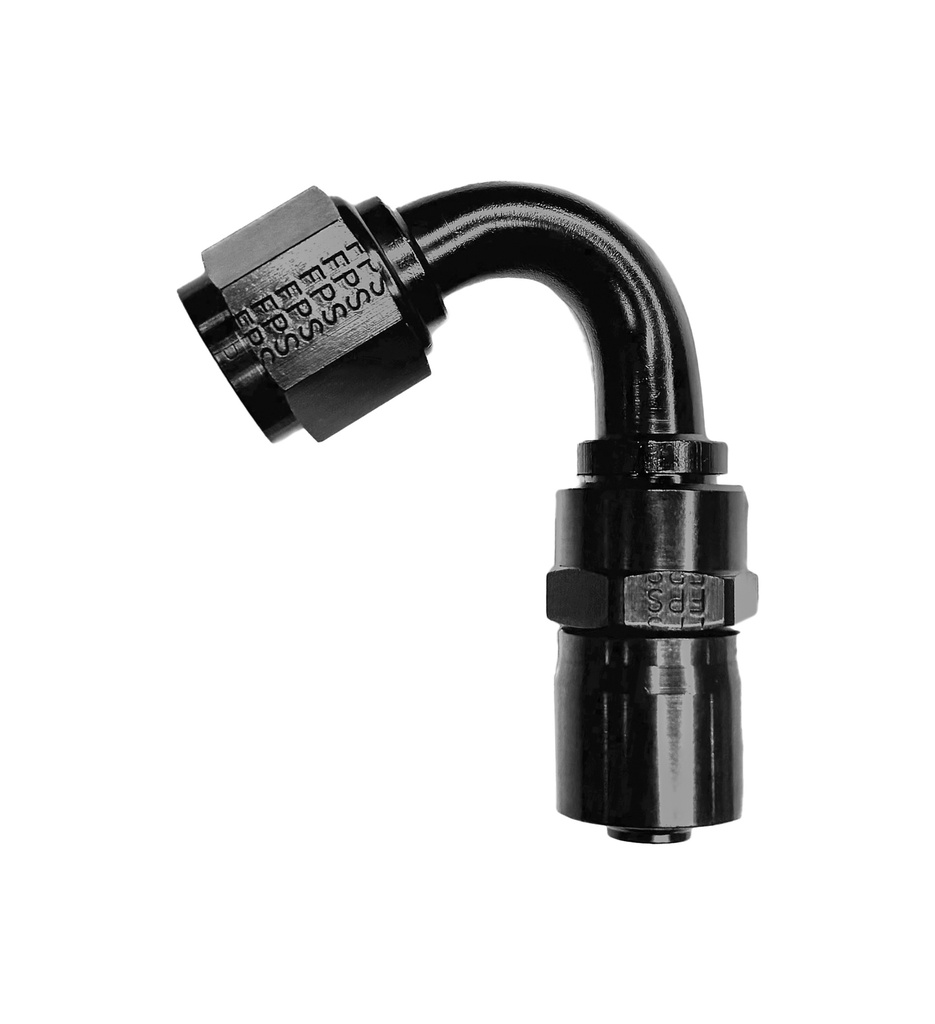 [FRG3112012] Fragola - #12 120-Deg Crimp Hose Fitting