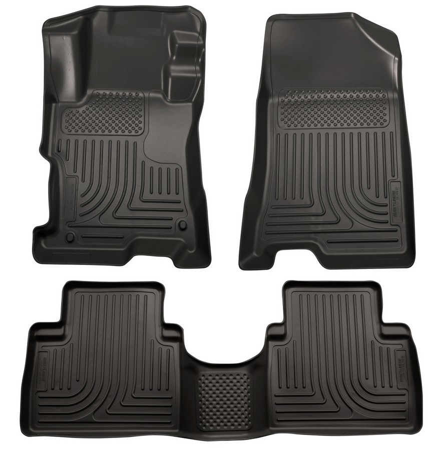 [HSK98401] Husky Liners - 08-12 Honda Accord Front /2nd Floor Liners Black