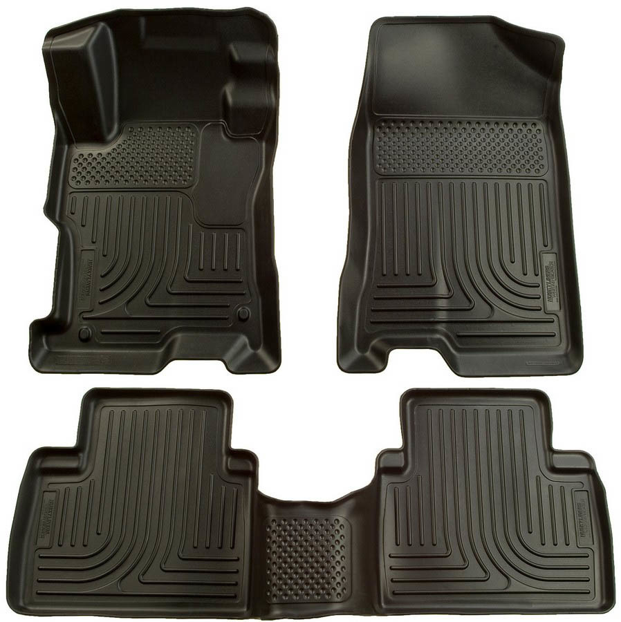 [HSK98441] Husky Liners - 12-13 Honda Civic Front/ 2nd Floor Liners Black