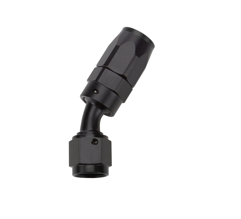 Allstar Performance - Reusable Hose End Black 30 Deg Elbow -6
