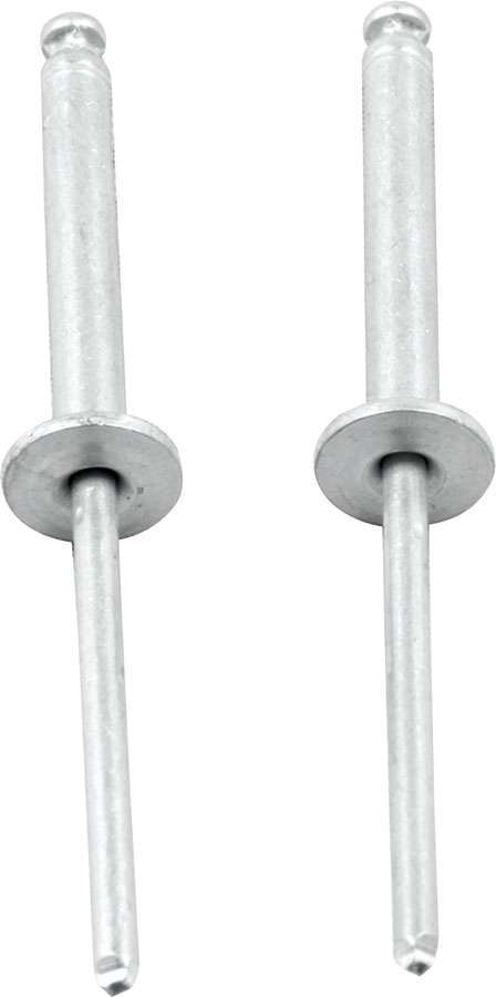 Allstar Performance - 1/8in Alum Rivet Silver 100Pk Flange Type