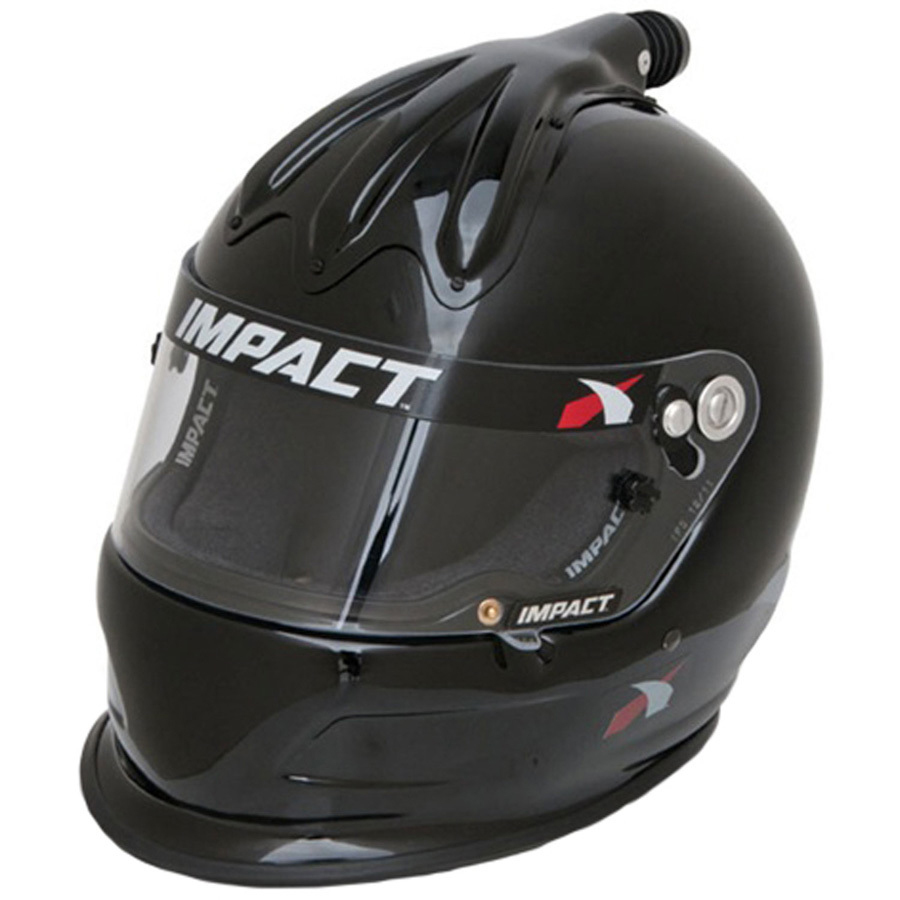 [IMP17020510] Impact Racing - Helmet Super Charger Large Black SA2020