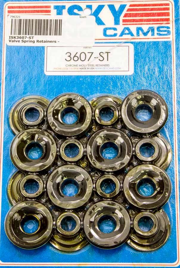 [ISK707-ST] Isky Cams - 7 Deg. Steel Retainers