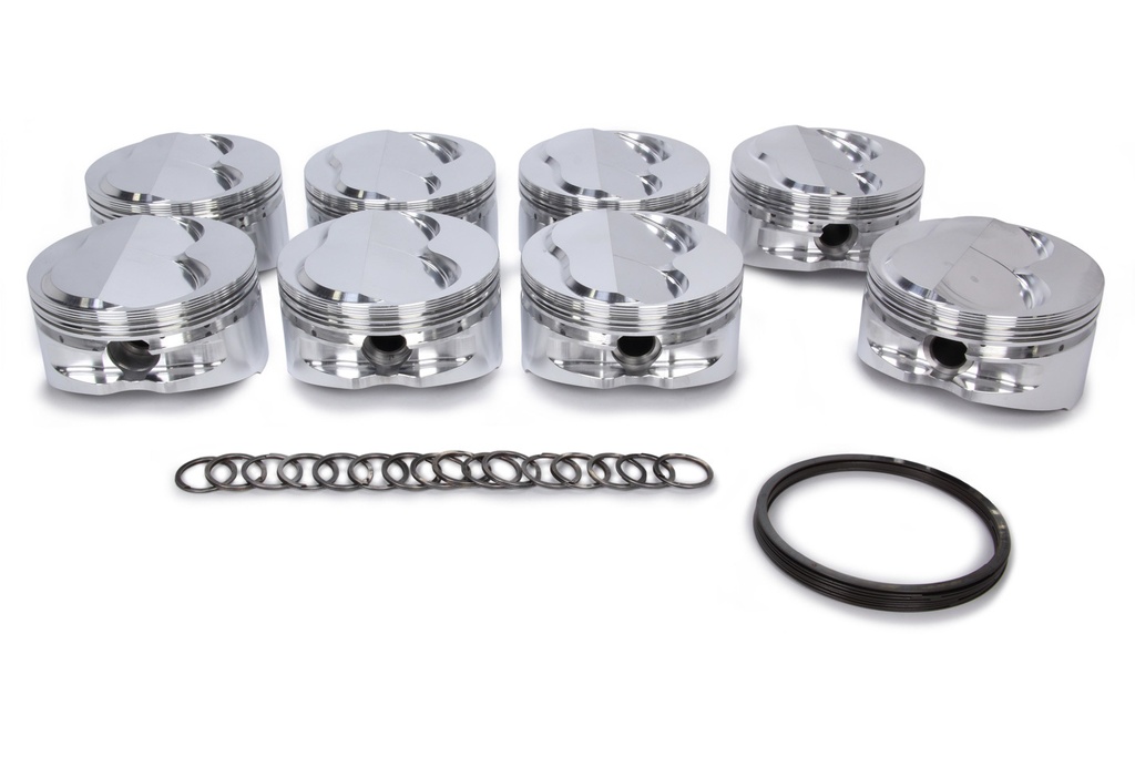 [JEP213112] Je Pistons - SBC 400 Domed Piston Set 18 Degree