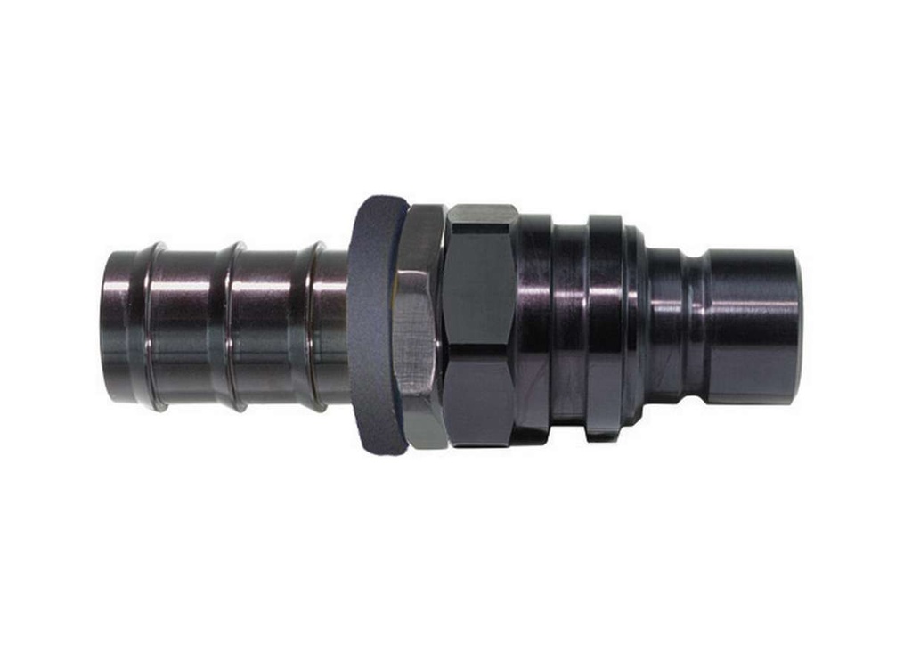 [JFT32508P] Jiffy-Tite - Q/R Plug #8 Push Lock Hose End- Valved