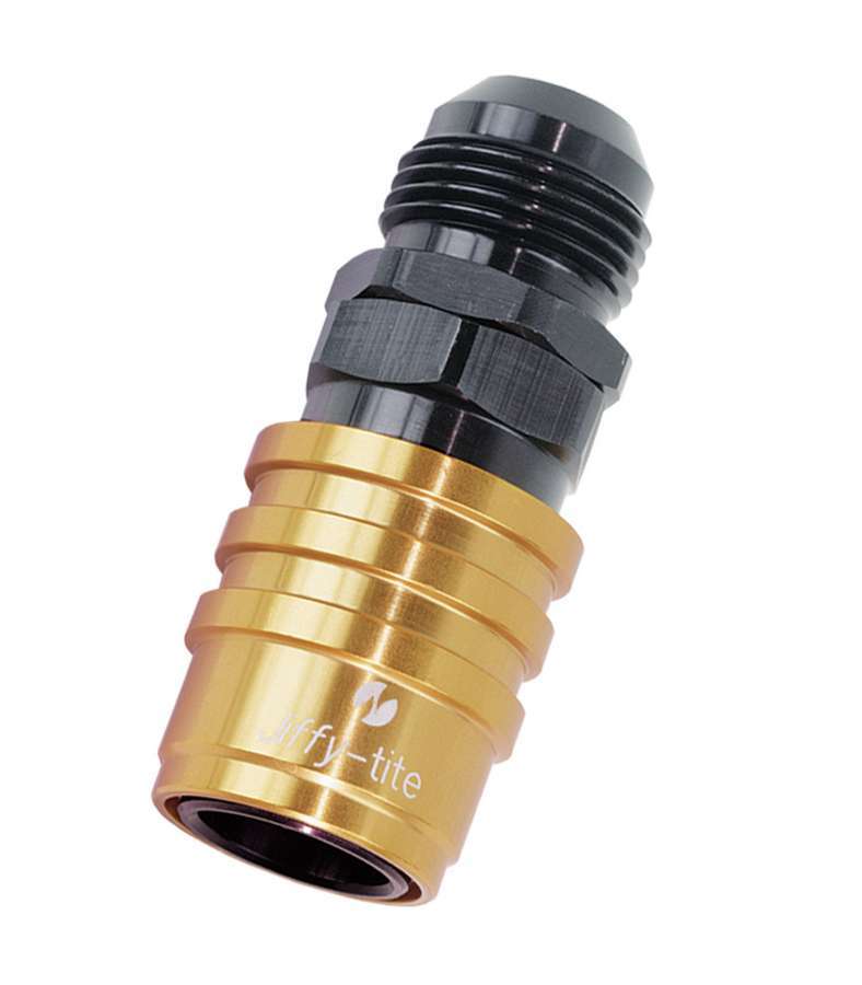 [JFT51412] Jiffy-Tite - Q/R #12 Male Socket Gold/Black