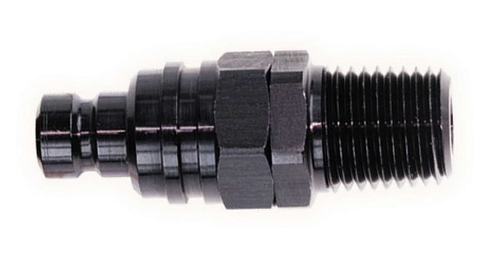 [JFT22802] Jiffy-Tite - Q/R Male 1/8in NPT Plug Black