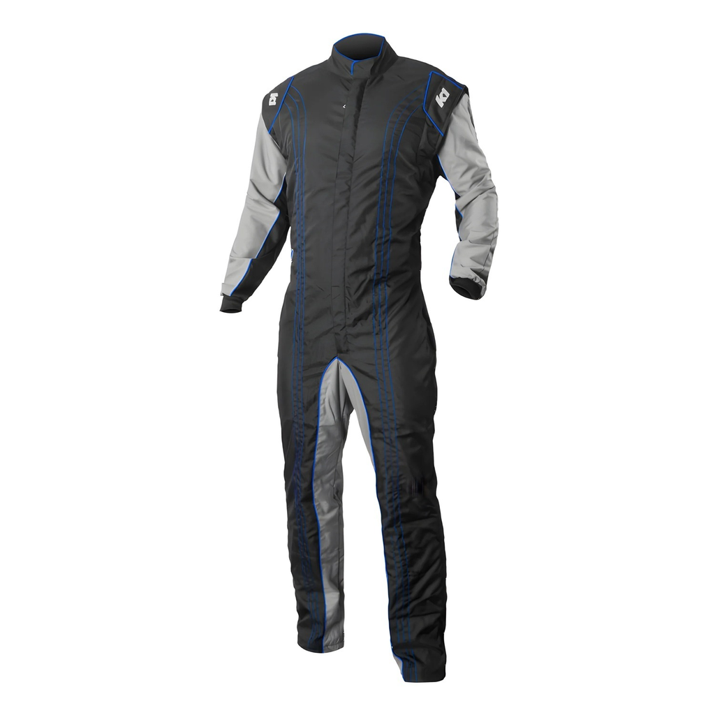 [K1R10-GK2-B-L] K1 Racegear - Suit Karting GK2 Adult Large Blue