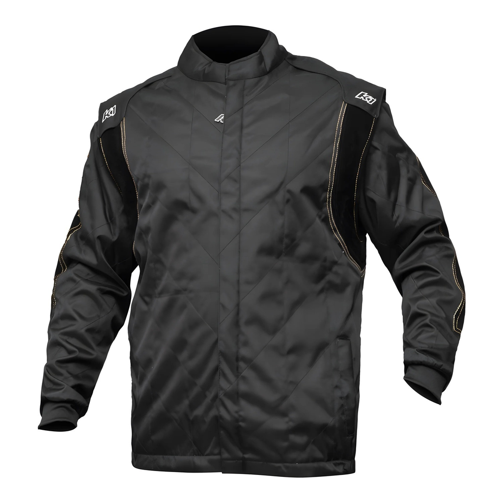 [K1R11-KRJ-N-XS] K1 Racegear - Jacket Karting Youth X-Small Black