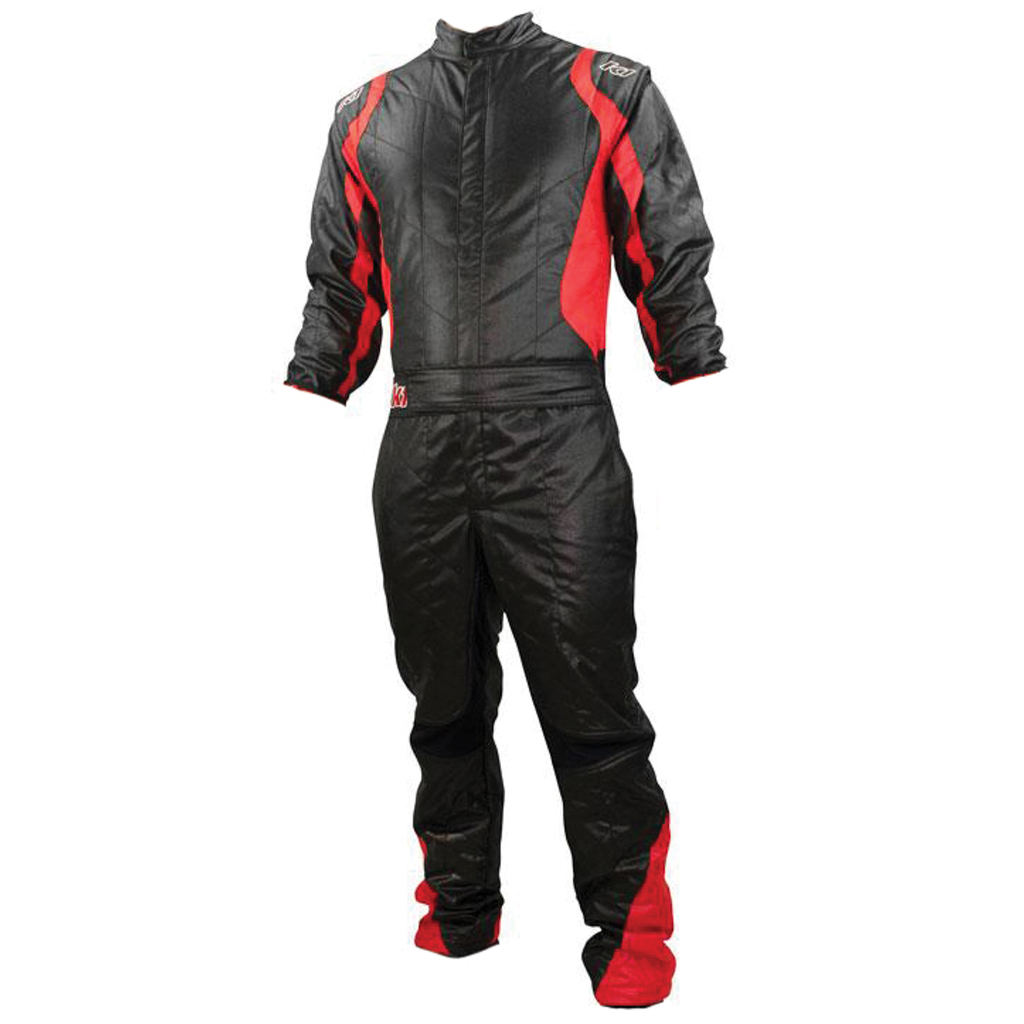[K1R20-PR2-NR-2XL] K1 Racegear - Suit Precision Ii Black / Red Xx-Large