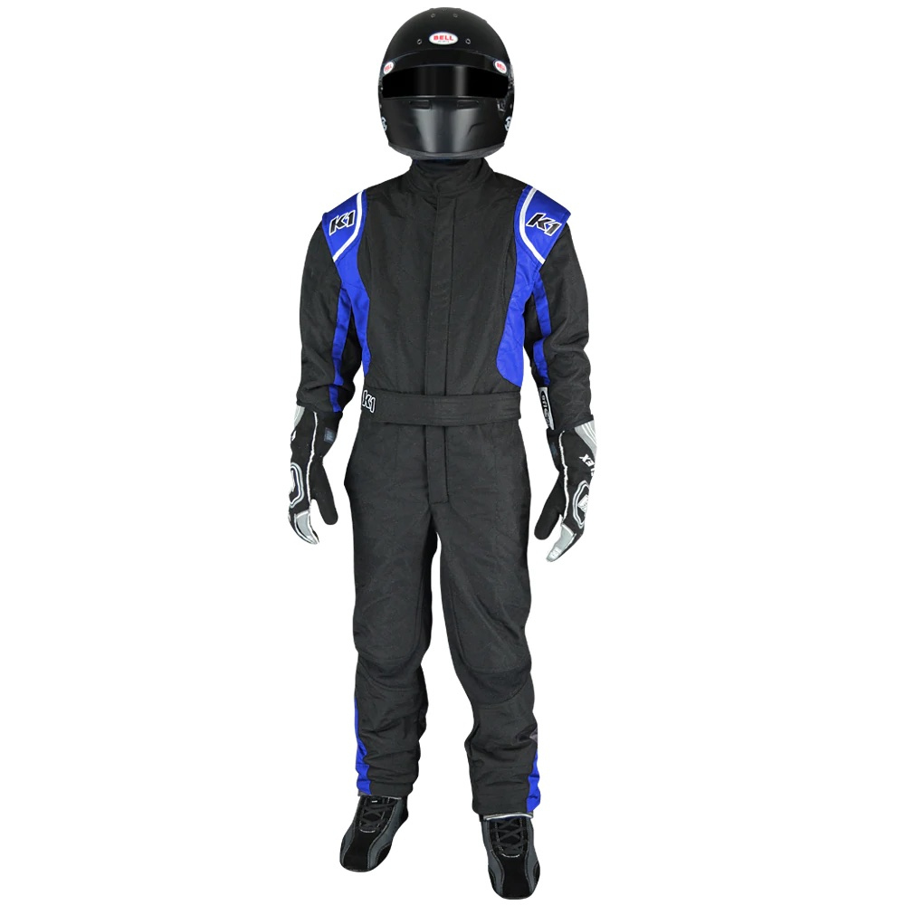 [K1R20-PRY-NG-7XS] K1 Racegear - Suit Precision II 7X- Small Black/Grey