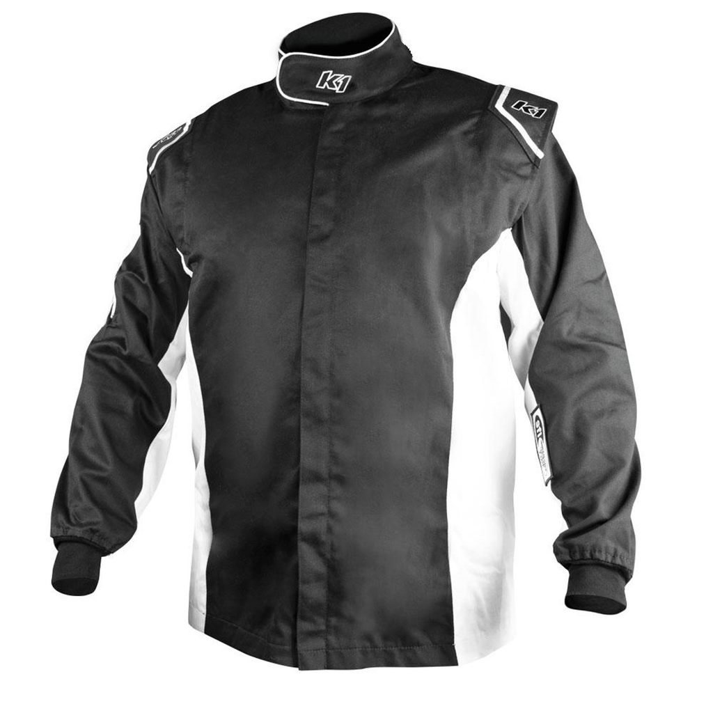 [K1R21-CHL-NW-3XS] K1 Racegear - Jacket Challenger Black 3-XS SFI3.2A/1